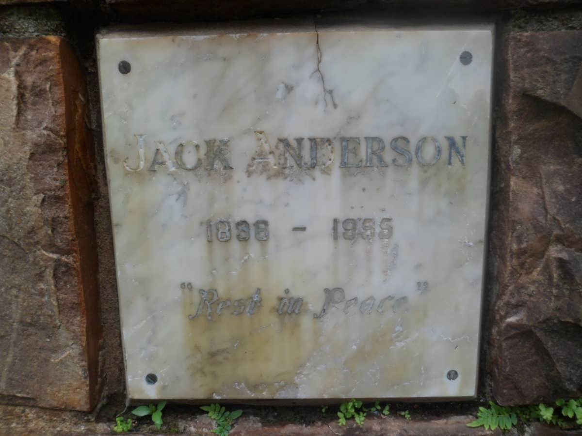 ANDERSON Jack 1898-1955