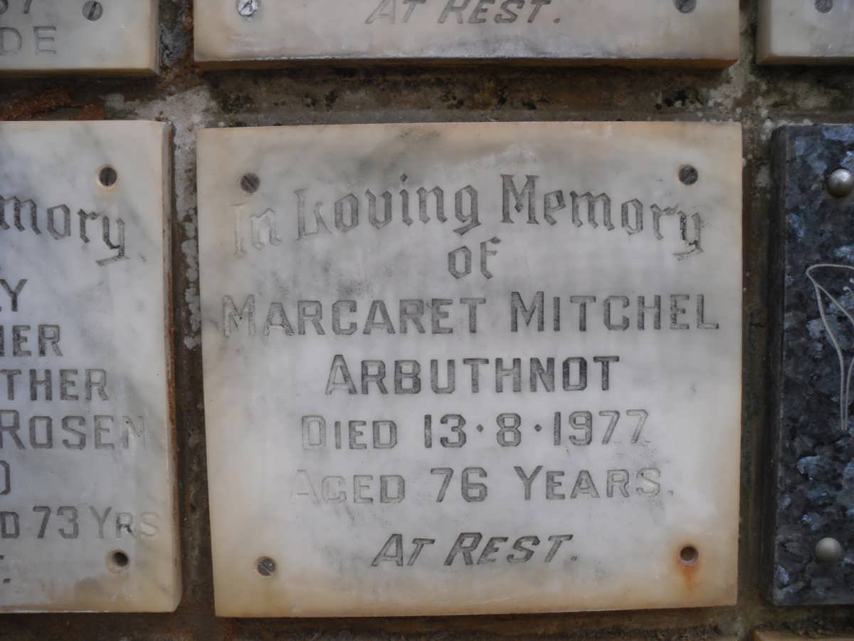 ARBUTHNOT Margaret Mitchel -1977