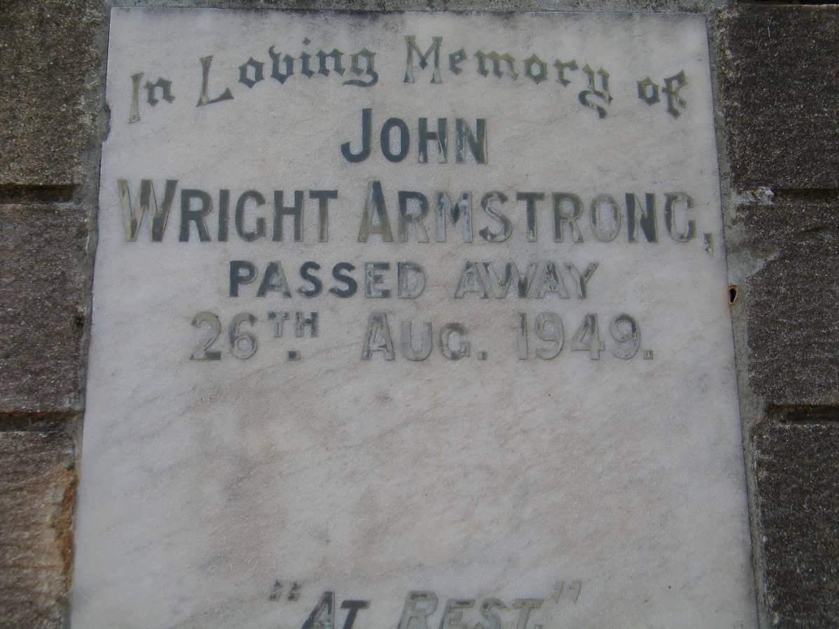 ARMSTRONG John Wright -1949