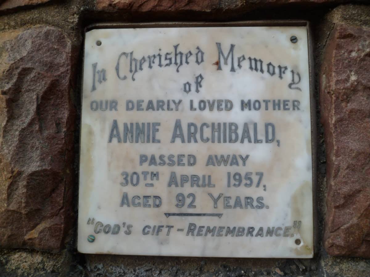 ARCHIBALD Annie -1957