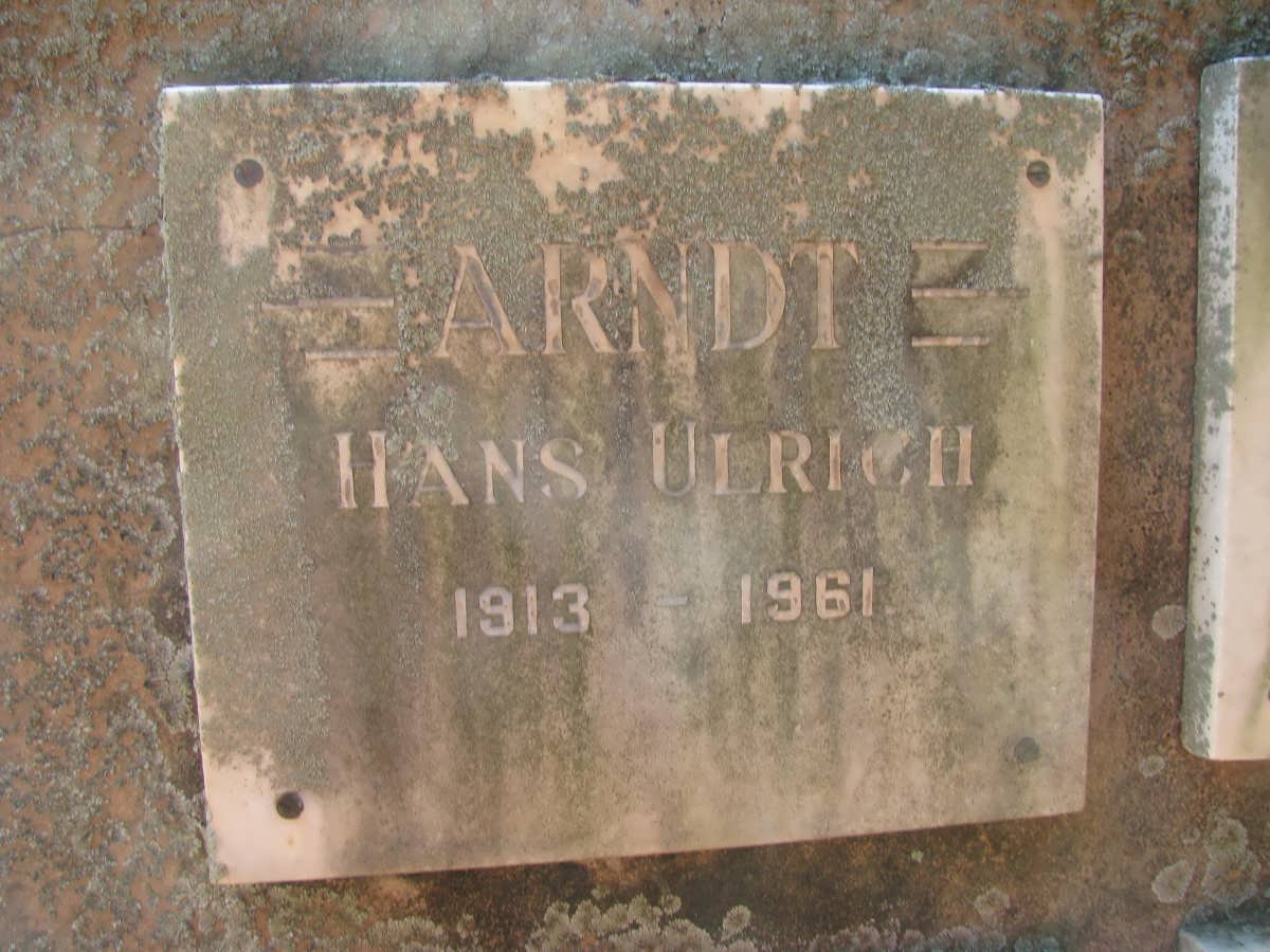 ARNDT Hans Ulrich 1913-1961