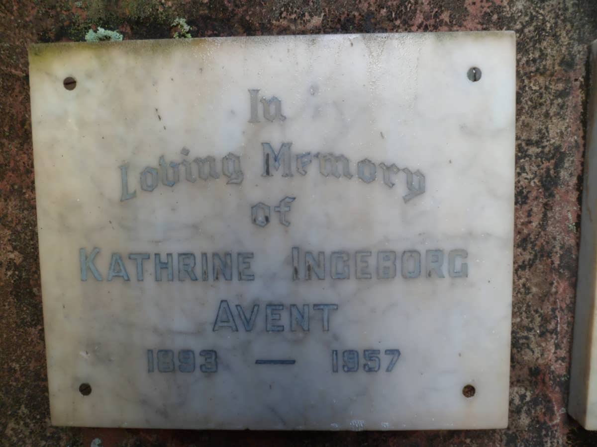 AVENT Kathrine Ingeborg 1893-1957