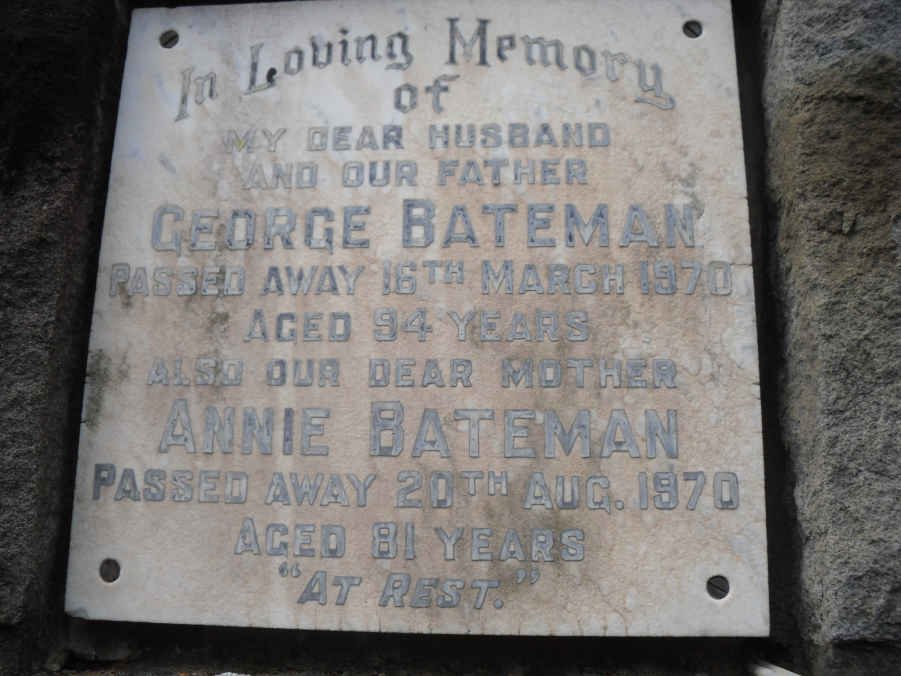 BATEMAN George -1970 &amp; Annie -1970