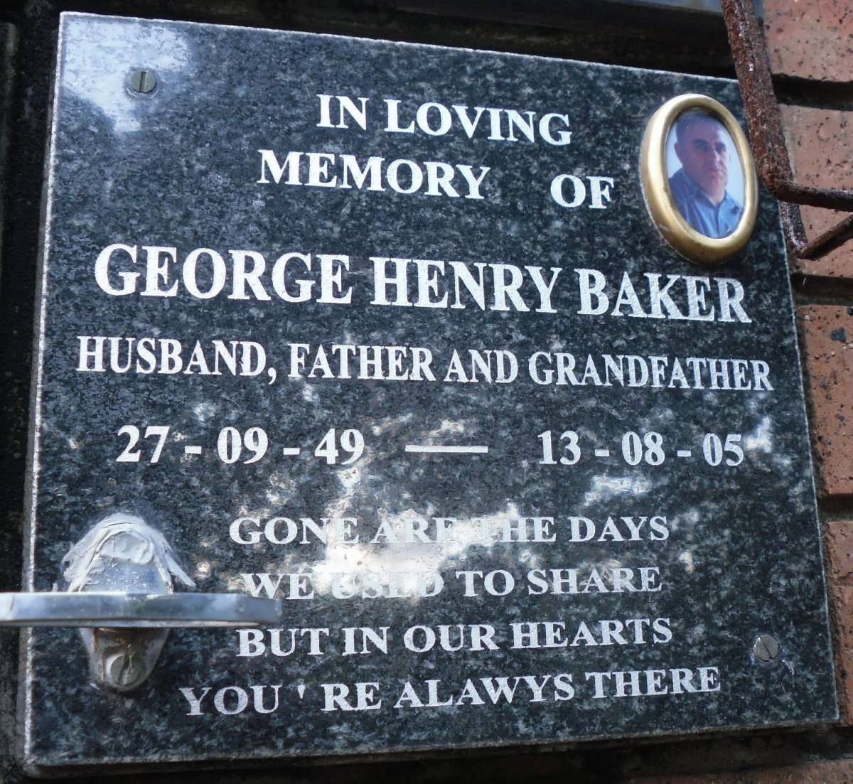 BAKER George Henry 1949-2005