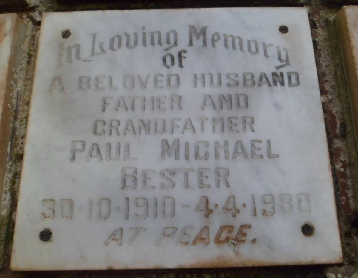 BESTER Paul Michael 1910-1980