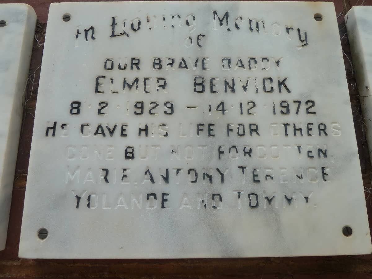 BENVICK Elmer 1929-1972