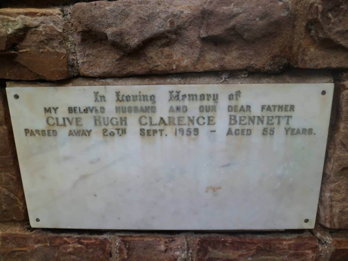 BENNETT Clive Hugh Clarence -1959
