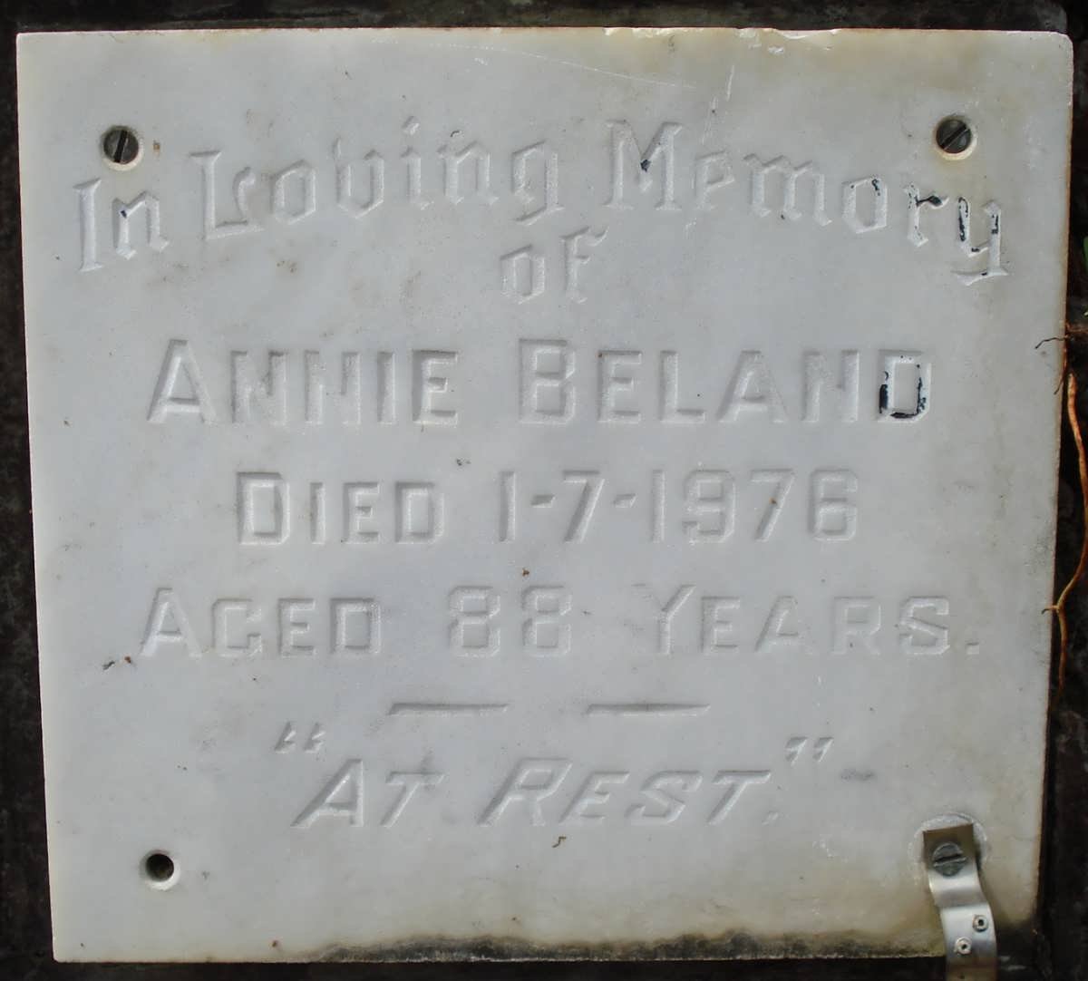 BELAND Annie -1976