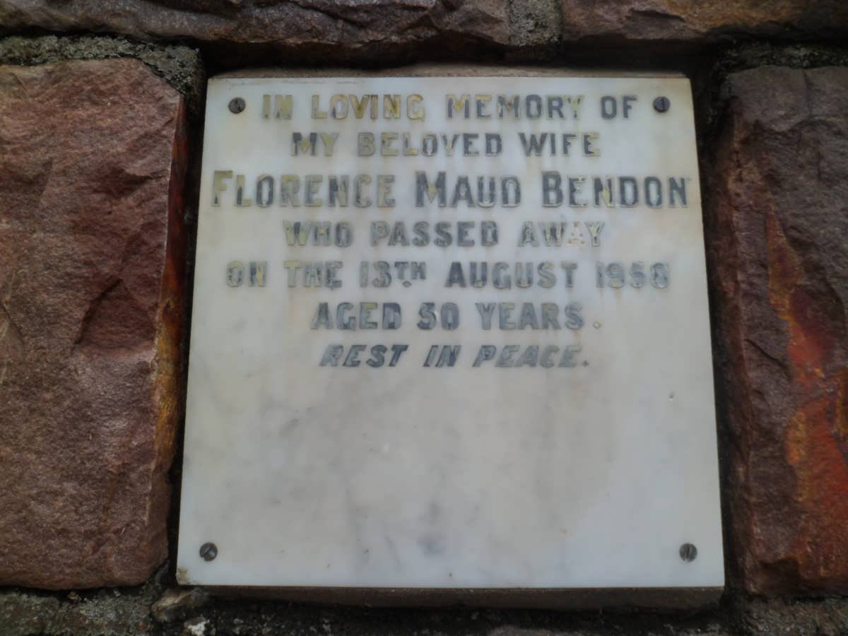 BENDON Florence Maud -1958