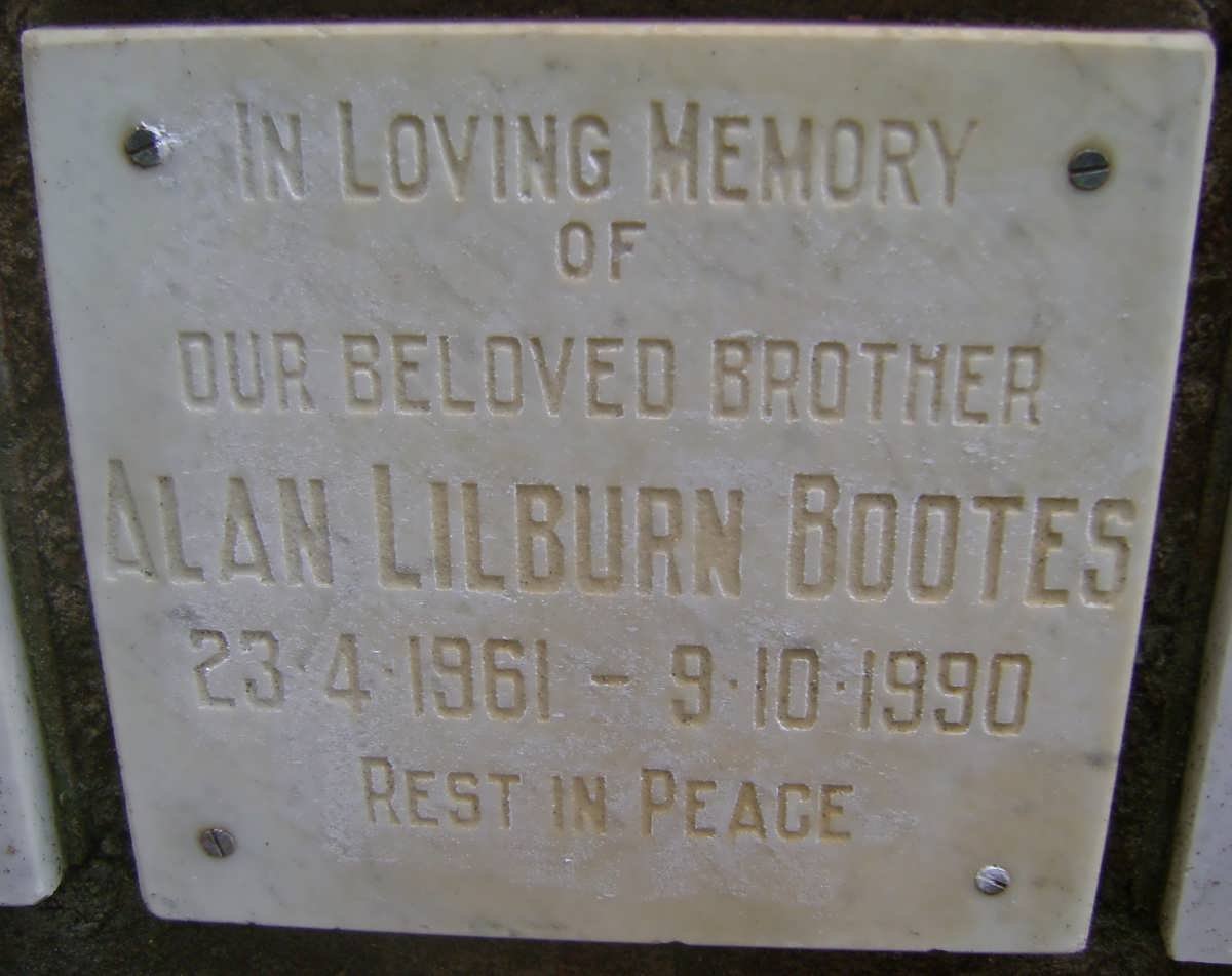 BOOTES Alan Lilburn 1961-1990