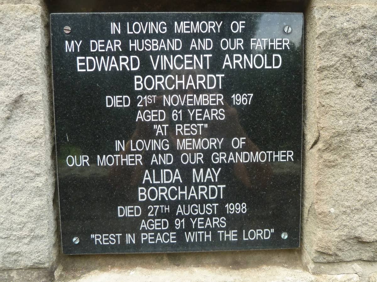 BORCHARDT Edward Vincent Arnold -1967 &amp; Alida May -1998