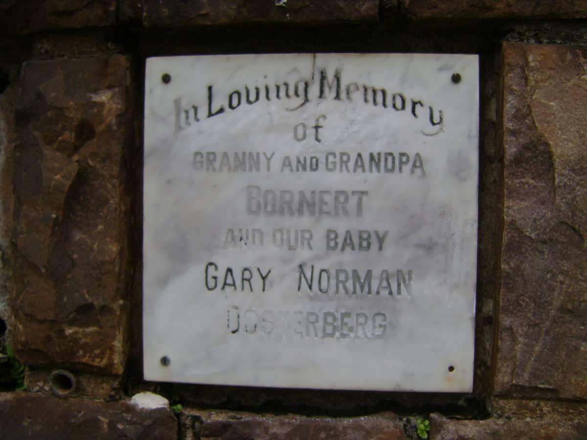 BORNERT ? &amp; ? :: DOSTERBERG Gary Norman