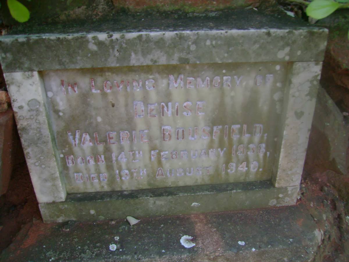 BOUSFIELD Denise Valerie 1938-1940