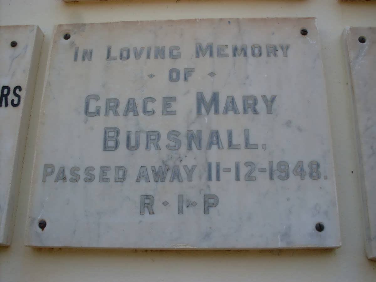 BURSNALL Grace Mary -1948