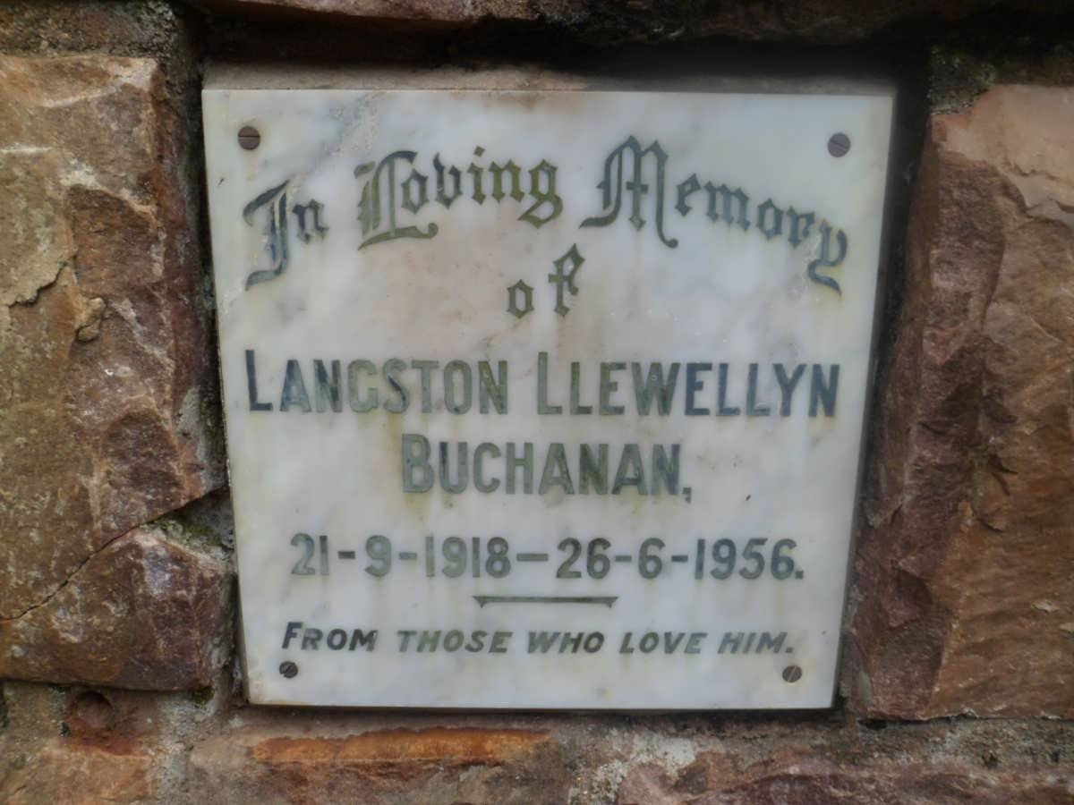 BUCHANAN Langston Llewellyn 1918-1956