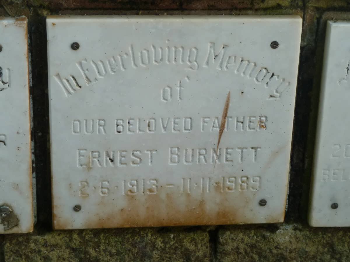 BURNETT Ernest 1913-1989