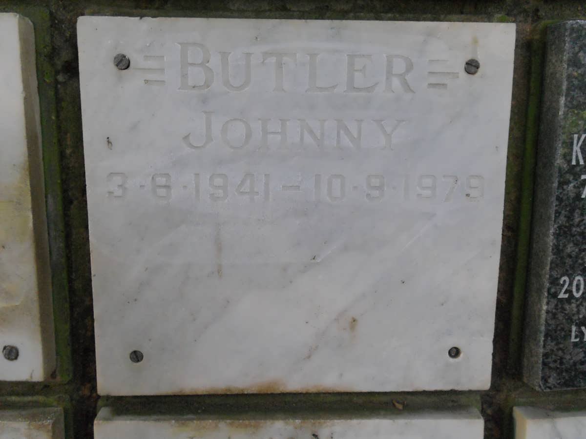 BUTLER Johnny 1941-1979