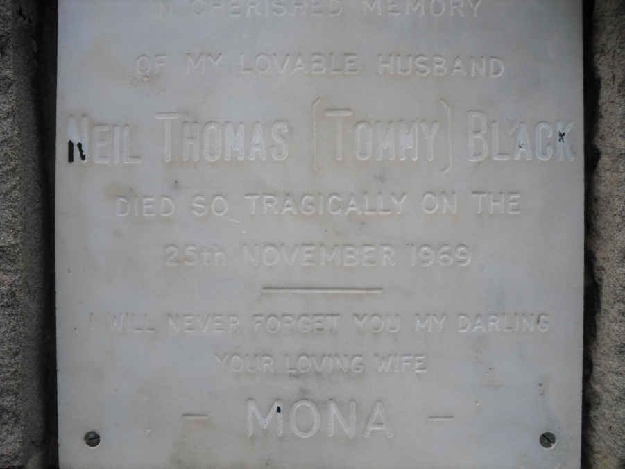 BLACK Neil Thomas -1969