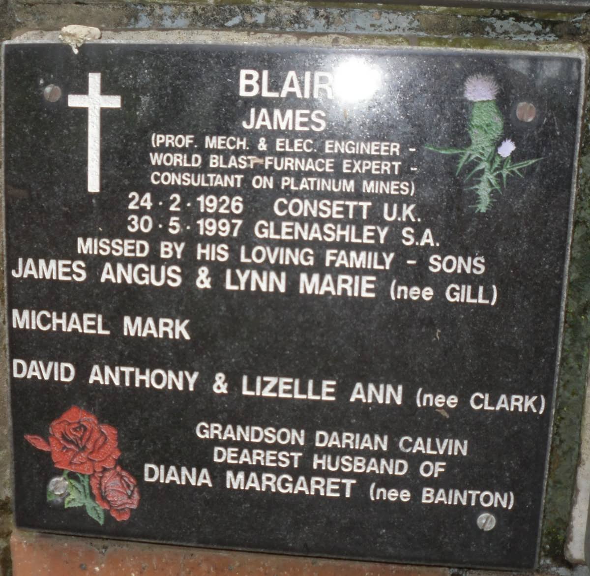 BLAIR James 1926-1997