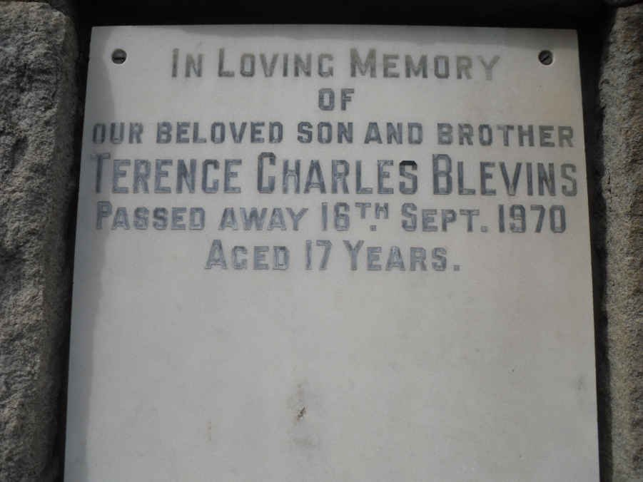 BLEVINS Terence Charles -1970