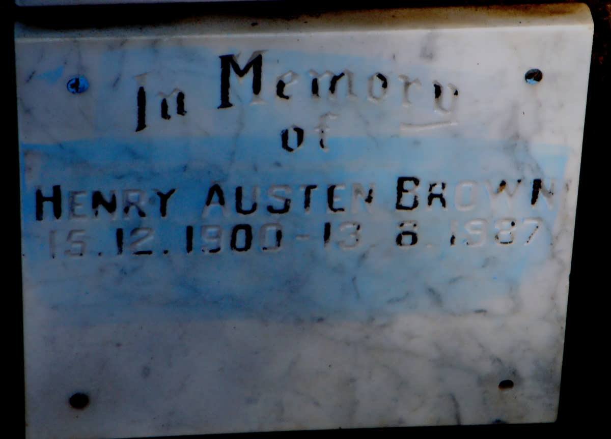 BROWN Henry Austen 1900-1987