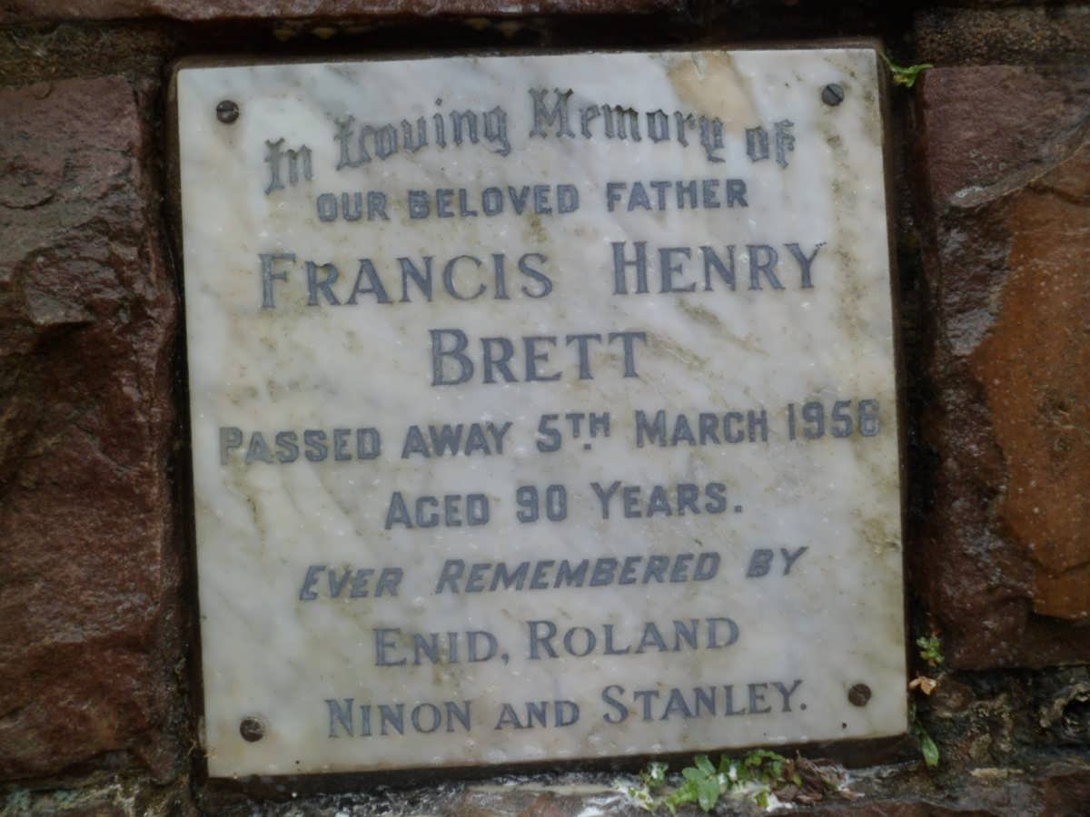 BRETT Francis Henry -1958