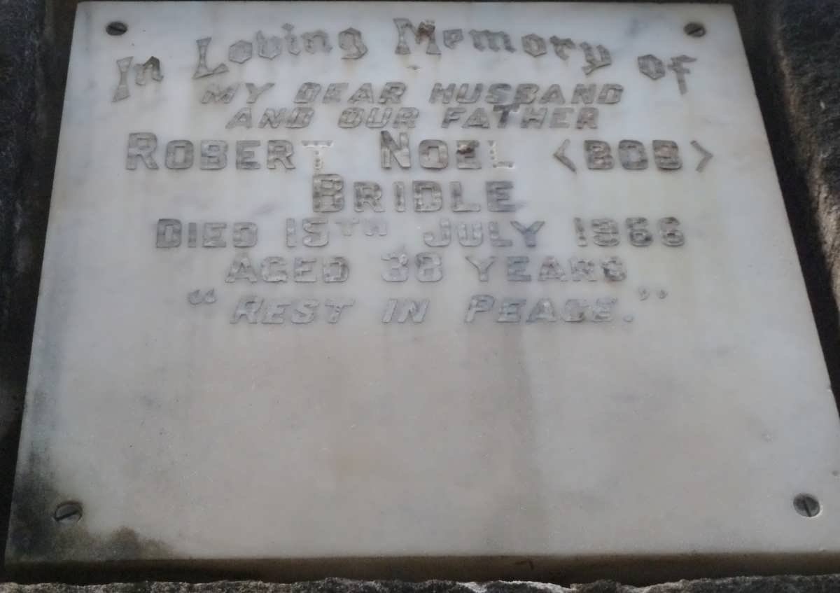 BRIDLE Robert Noel -1966