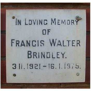 BRINDLEY Francis Walter 1921-1975