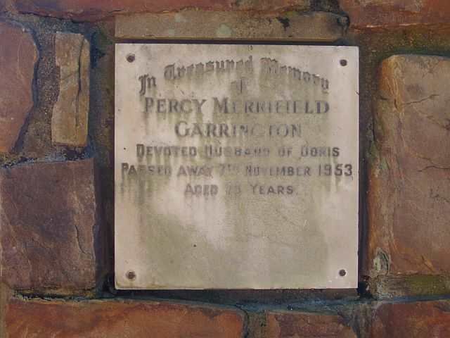 CARRINGTON Percy Merrifield -1953