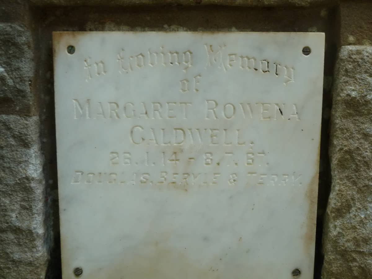 CALDWELL Margaret Rowena 1914-1967
