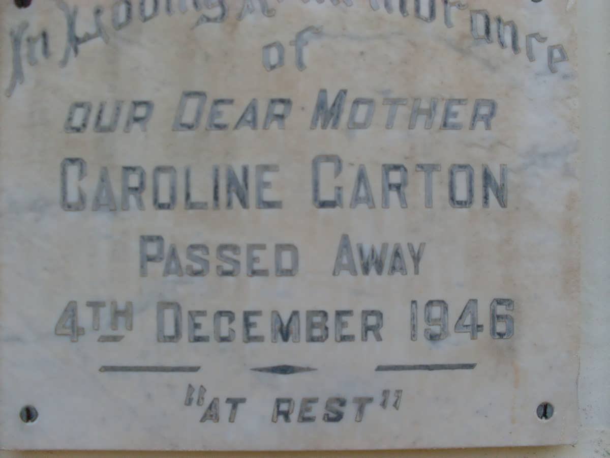 CARTON Caroline -1946