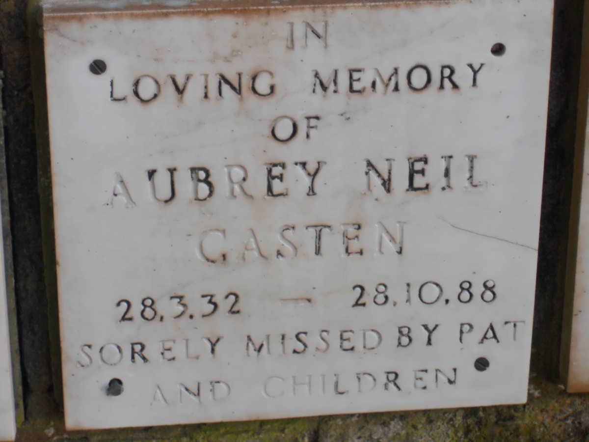CASTEN Aubrey Neil 1932-1988