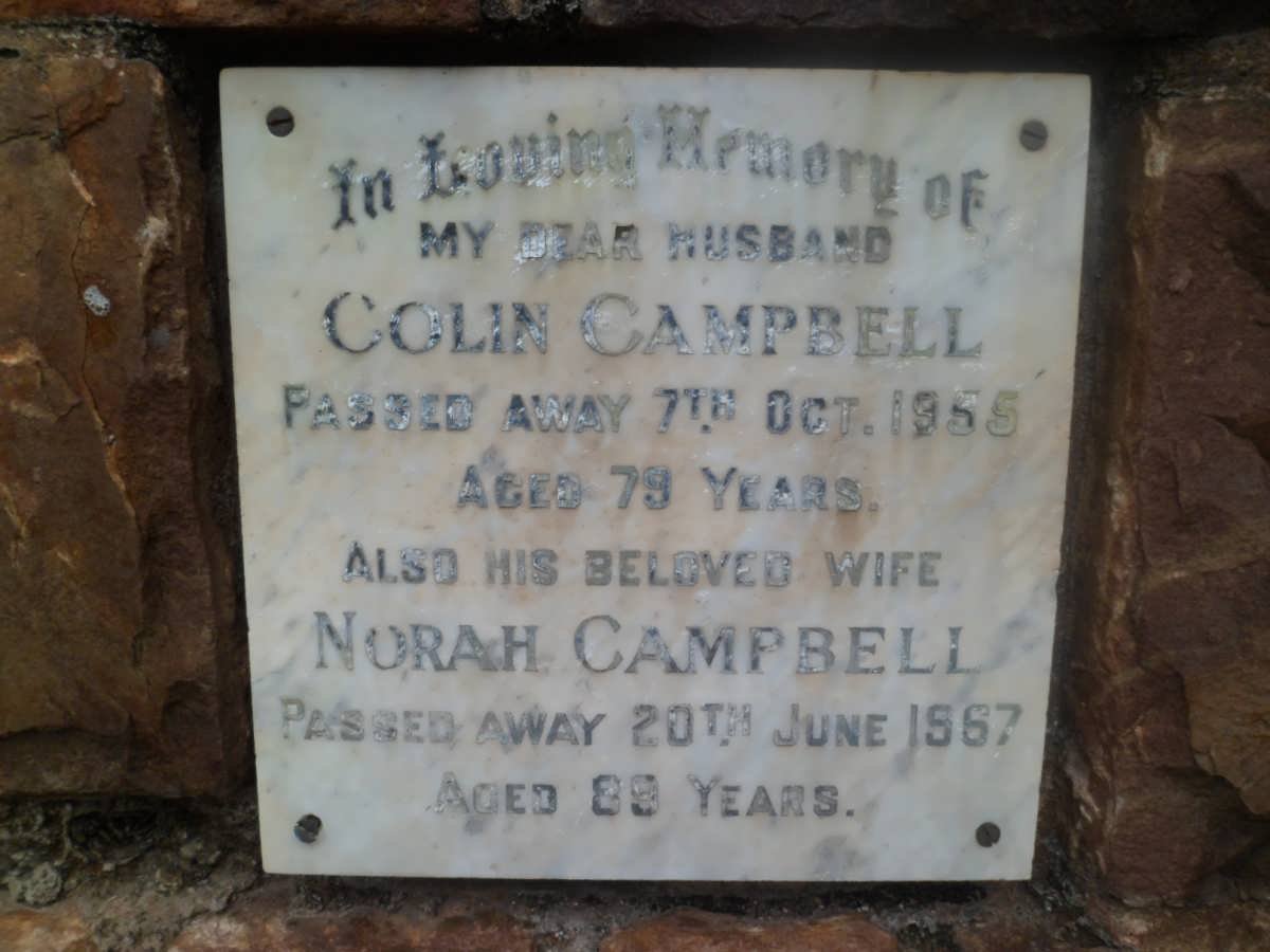 CAMPBELL Colin -1955 &amp; Norah -1967