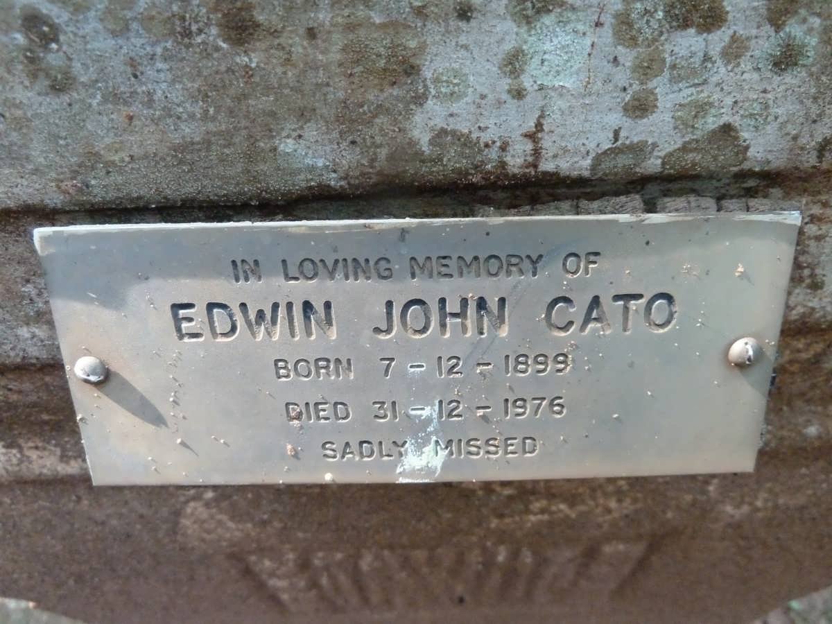 CATO Edwin John 1899-1976