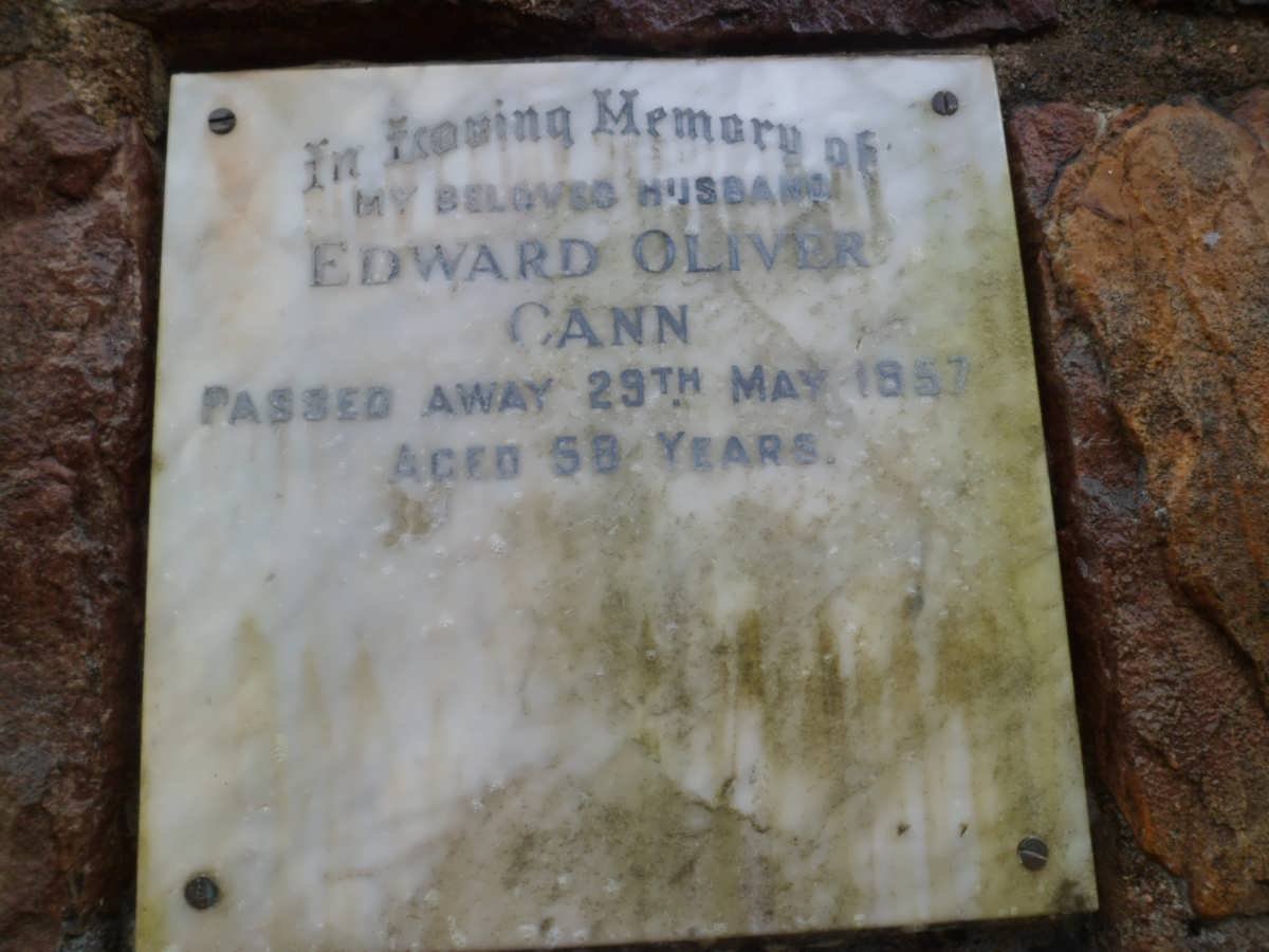 CANN Edward Oliver -1957