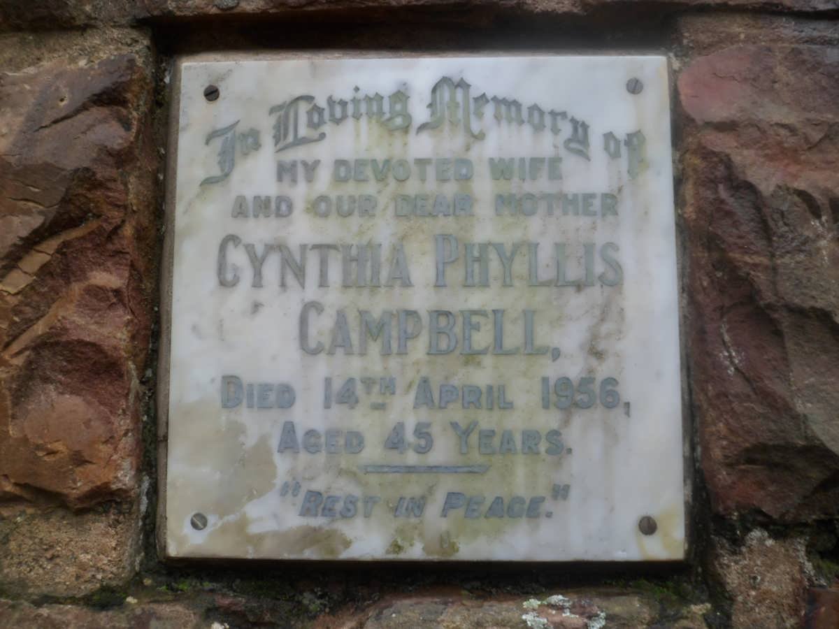 CAMPBELL Cynthia Phyllis -1956