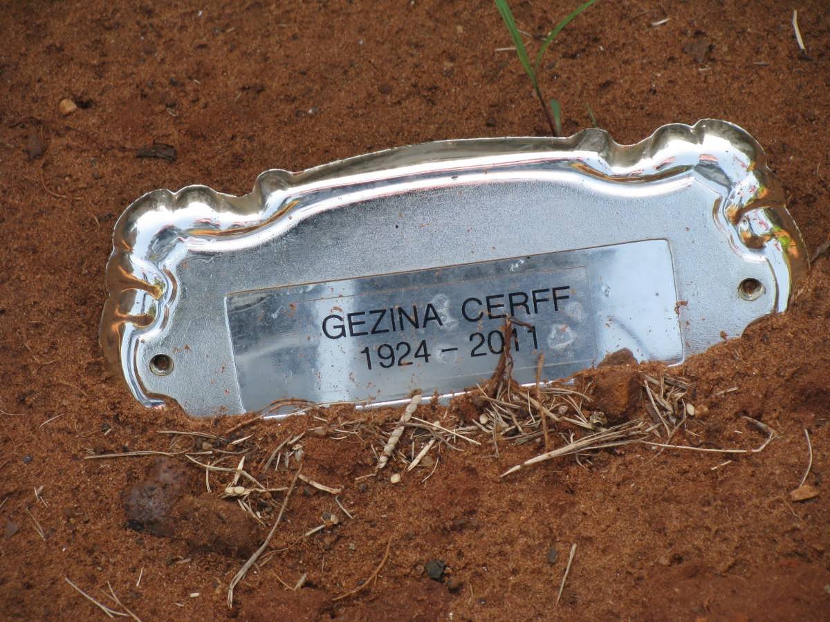 CERFF Gezina 1924-2011