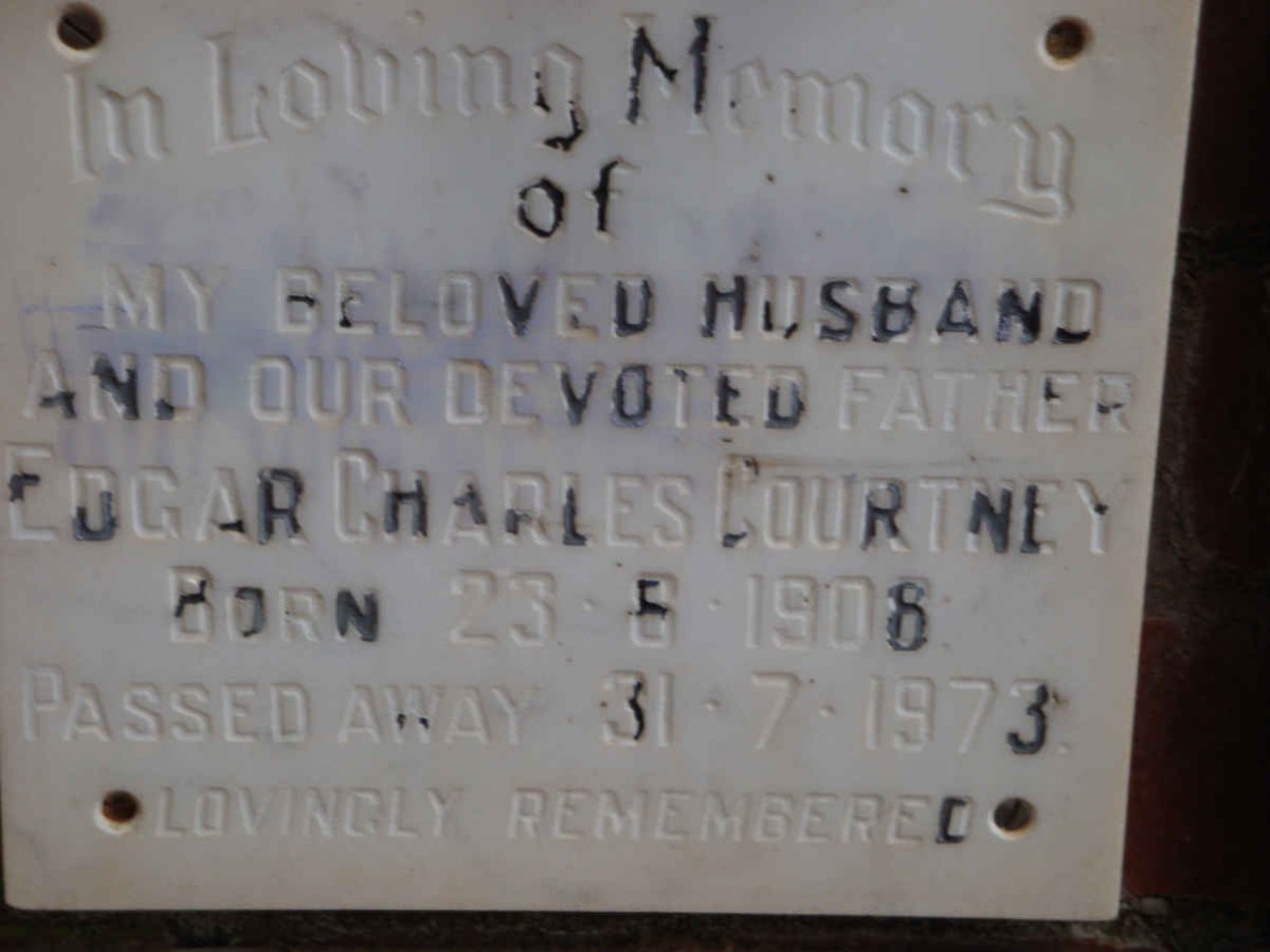 COURTNEY Edgar Charles 1908-1973