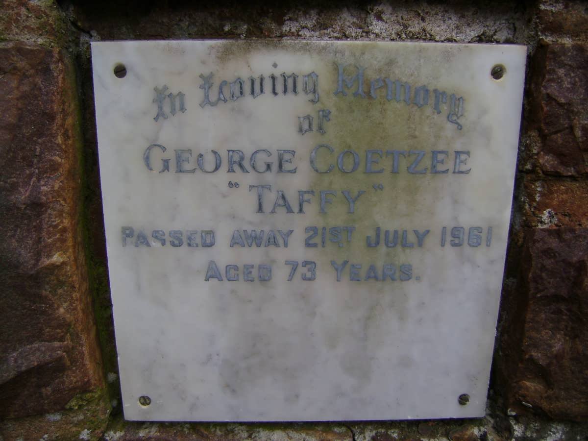 COETZEE George -1961