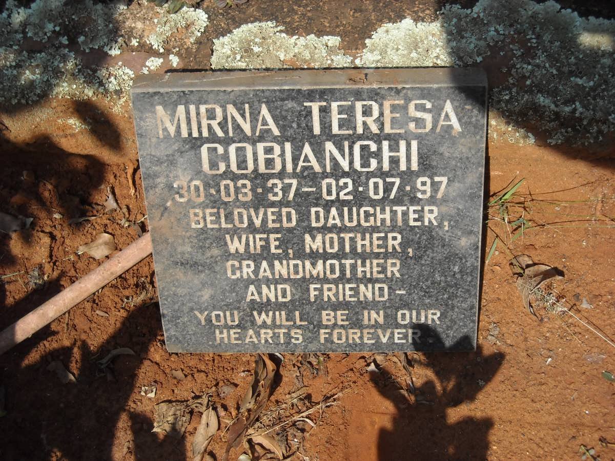 COBIANCHI Mirna Teresa 1937-1997