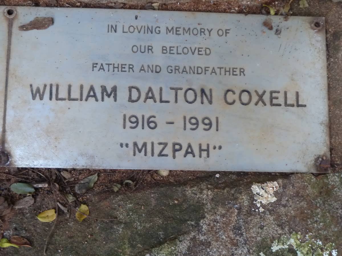 COXELL William Dalton 1916-1991