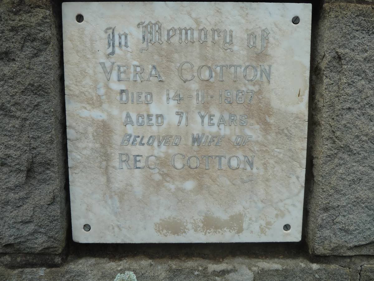 COTTON Vera -1967
