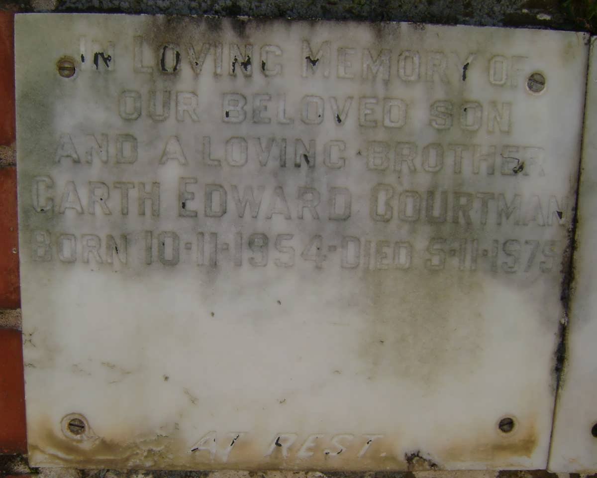 COURTMAN Garth Edward 1954-1975