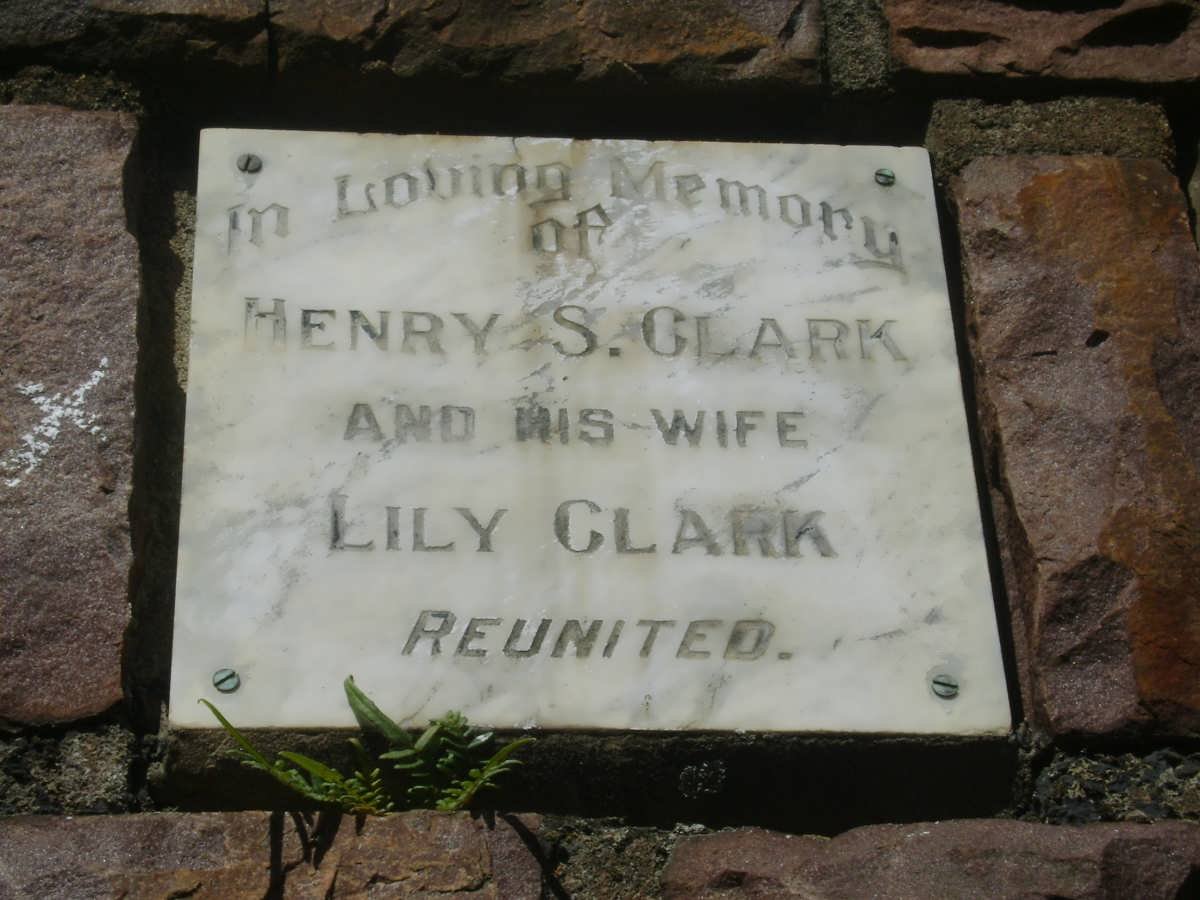 CLARK Henry S. &amp; Lily 