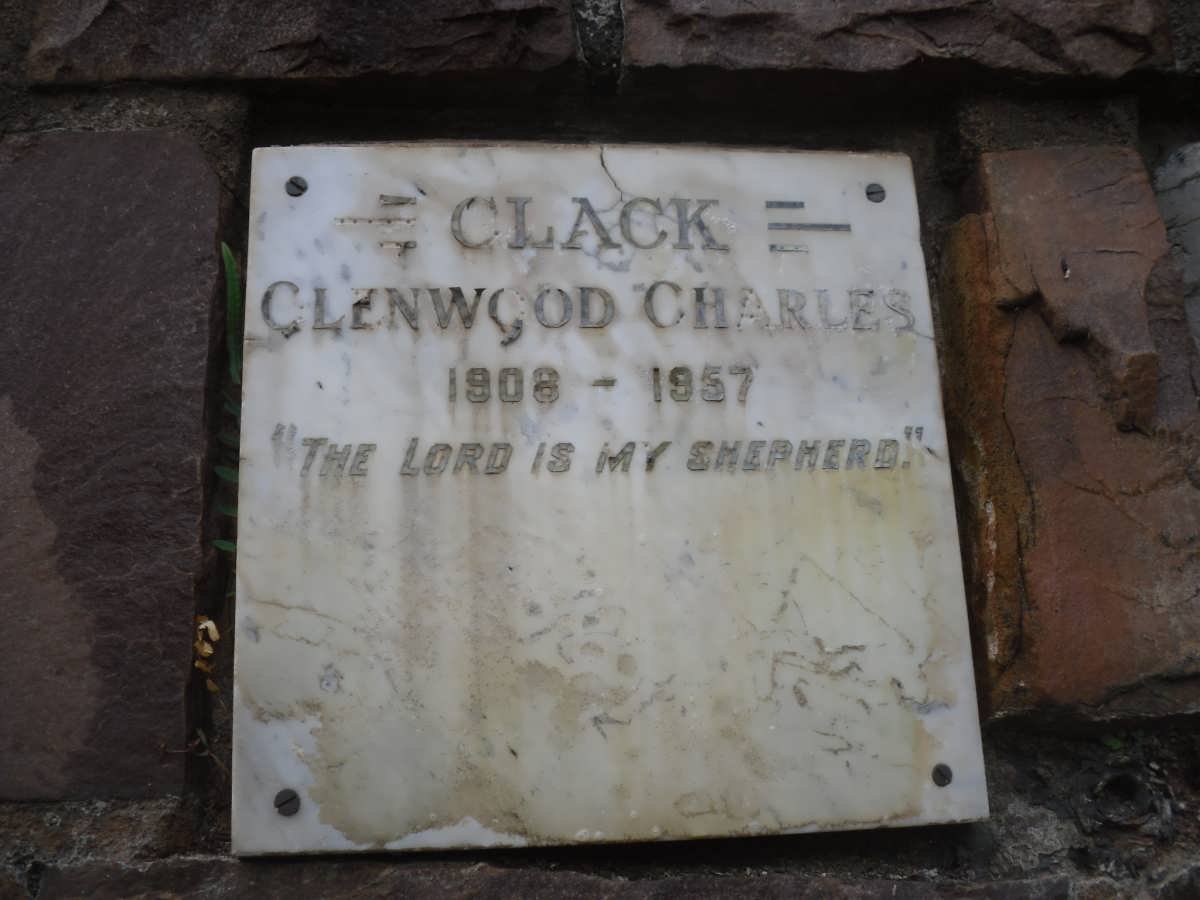 CLACK Glenwood Charles 1908-1957