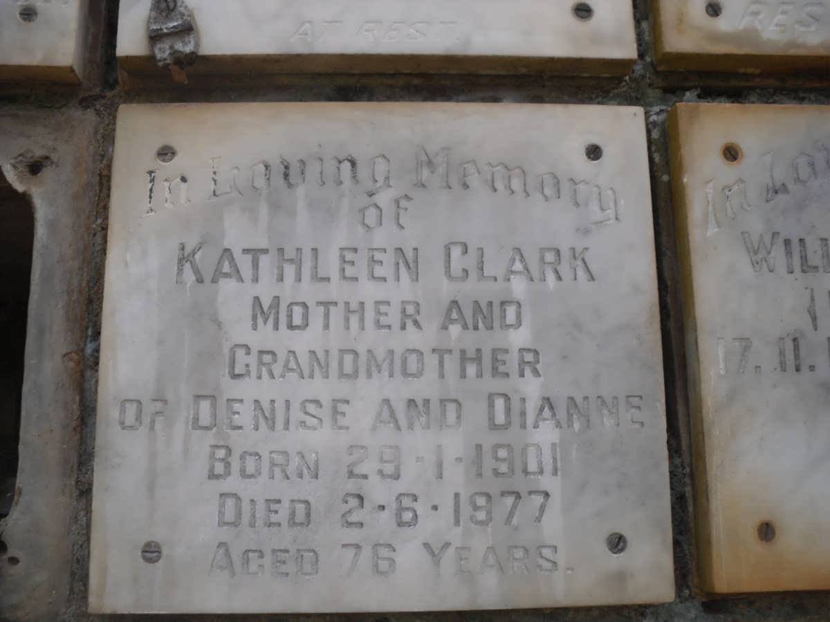 CLARK Kathleen 1901-1977