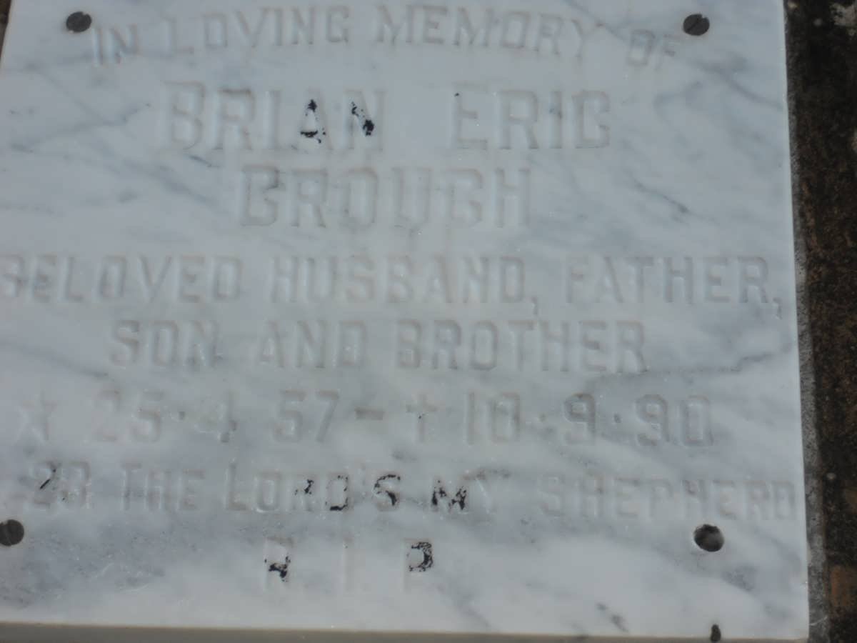 CROUCH Brian Eric 1957-1990