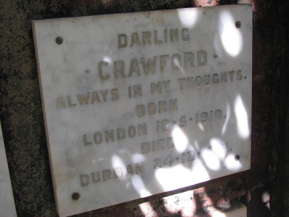 CRAWFORD ? 1910-1961