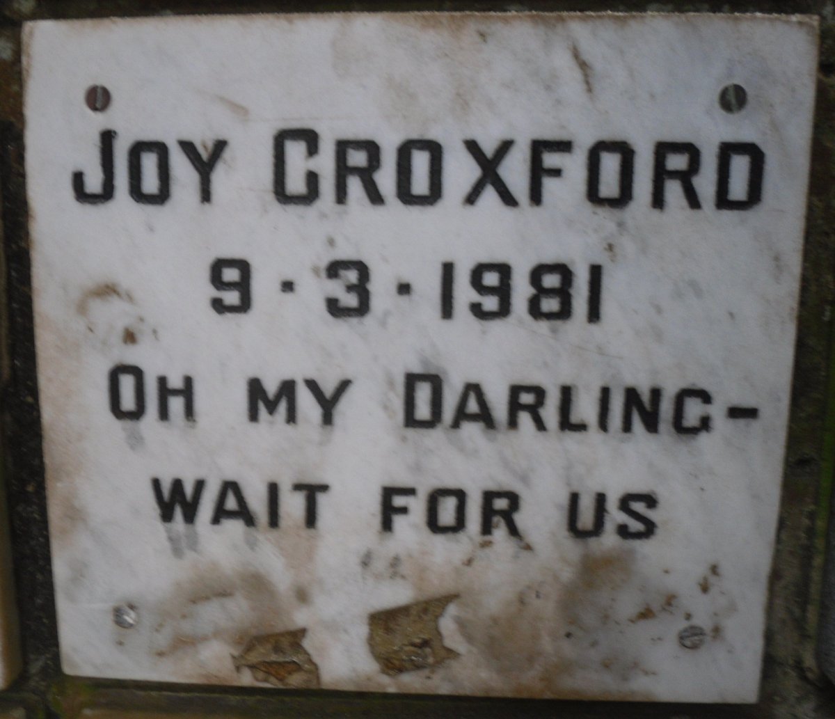 CROXFORD Joy -1981