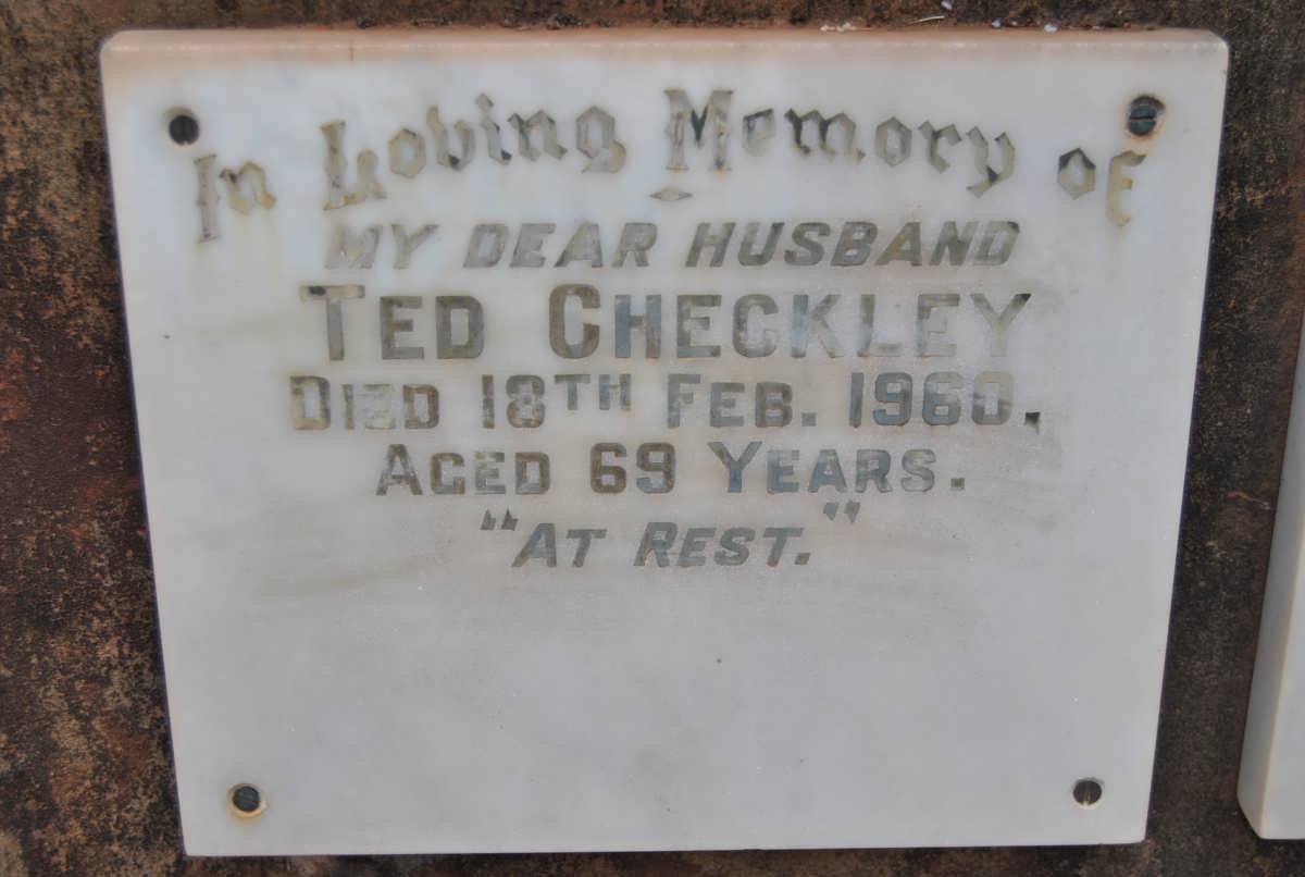 CHECKLEY Ted -1960